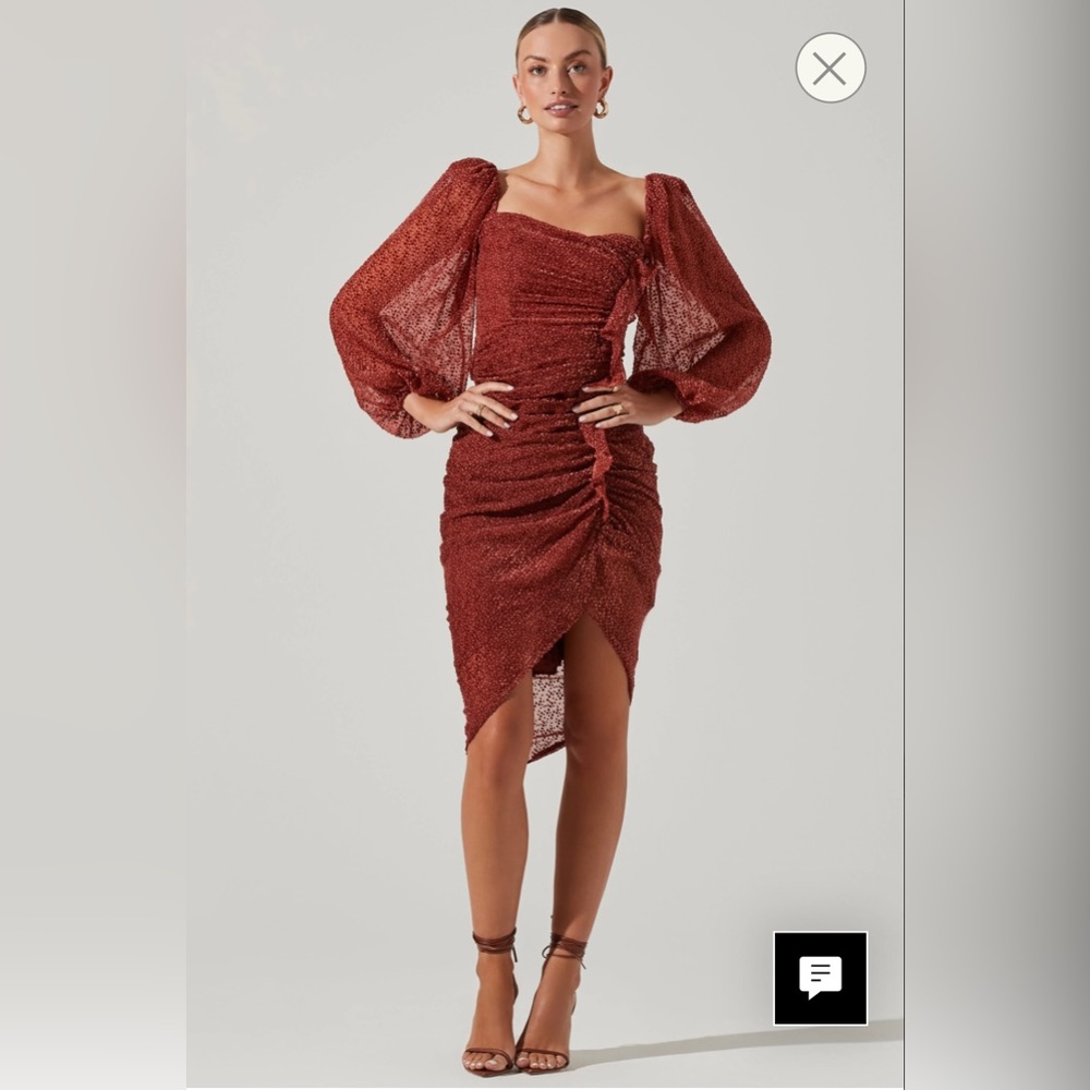 ASTR MIDI Wedding Guest Dress